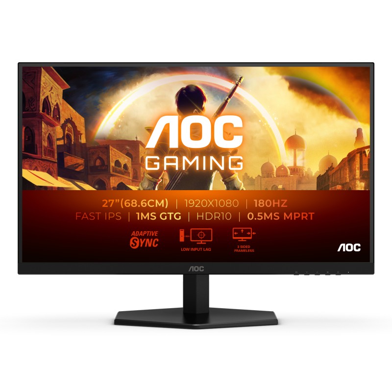 AOC Gaming 27G42E 27 Fast IPS 1920 x 1080 (Full HD) HDMI DisplayPort 180Hz